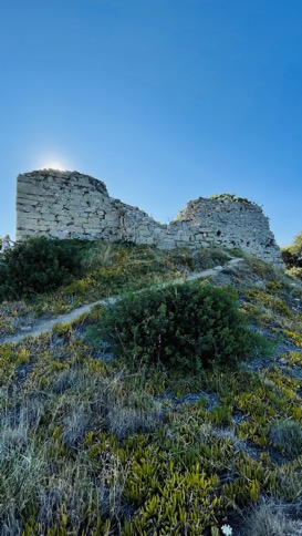 Veduta del castello di Toroni